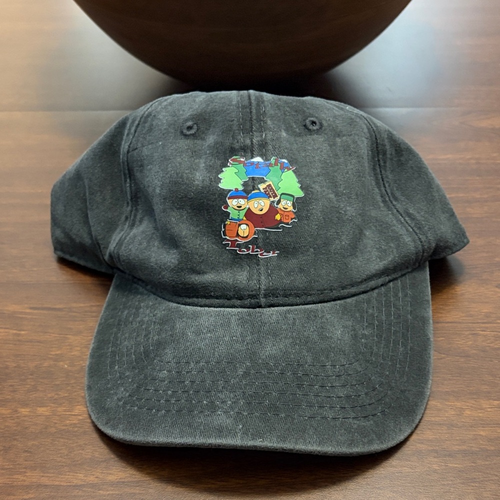 Black Cartoon Embroidered Baseball Cap “South Park”